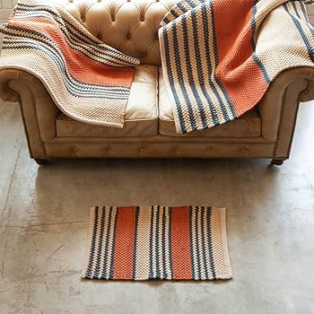 Amazon｜ダルトン(Dulton) コットン チンディ ラグ 500×750mm